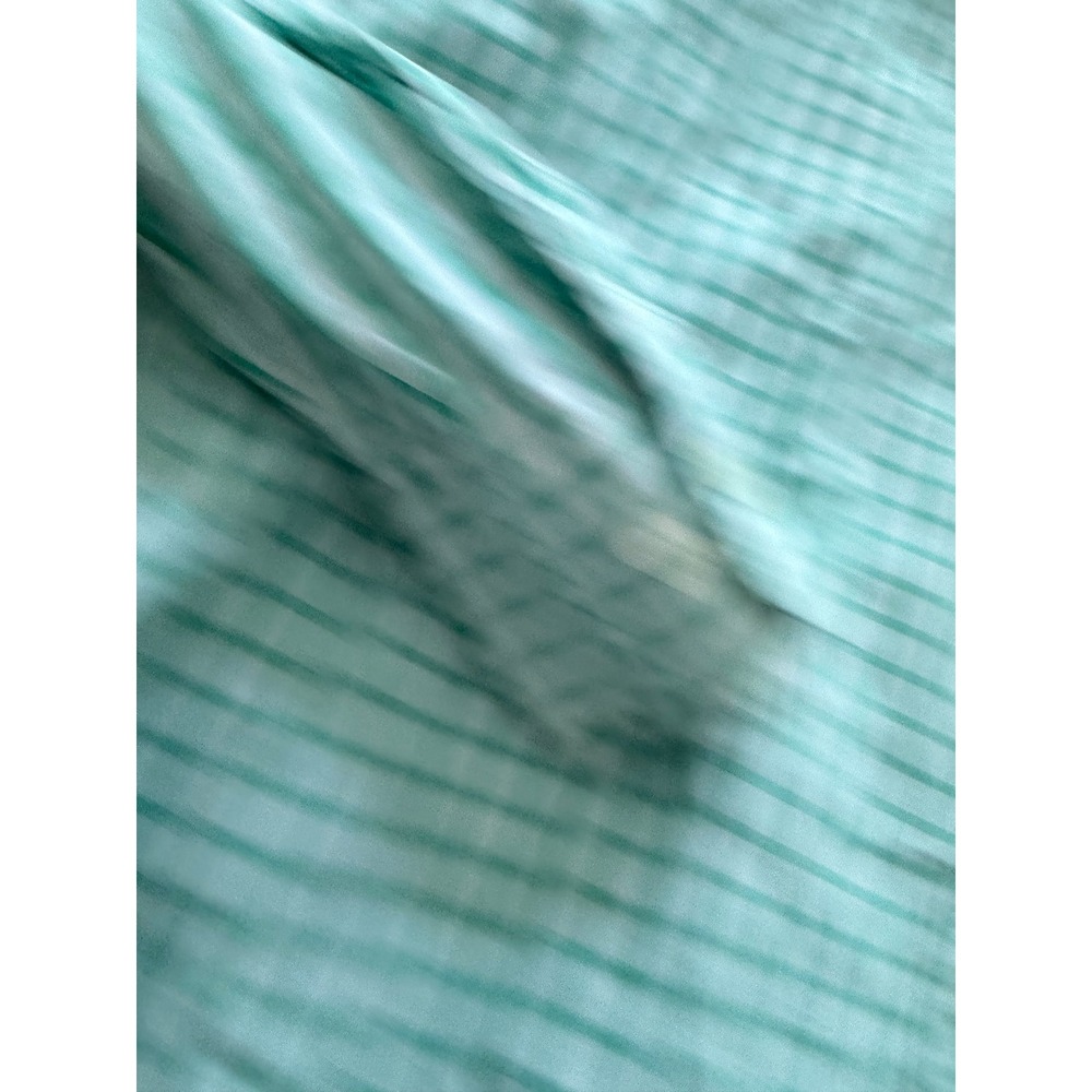 Guy Harvey Mens XL Green White Gingham Plaid Cotton Button Down Marlin Shirt